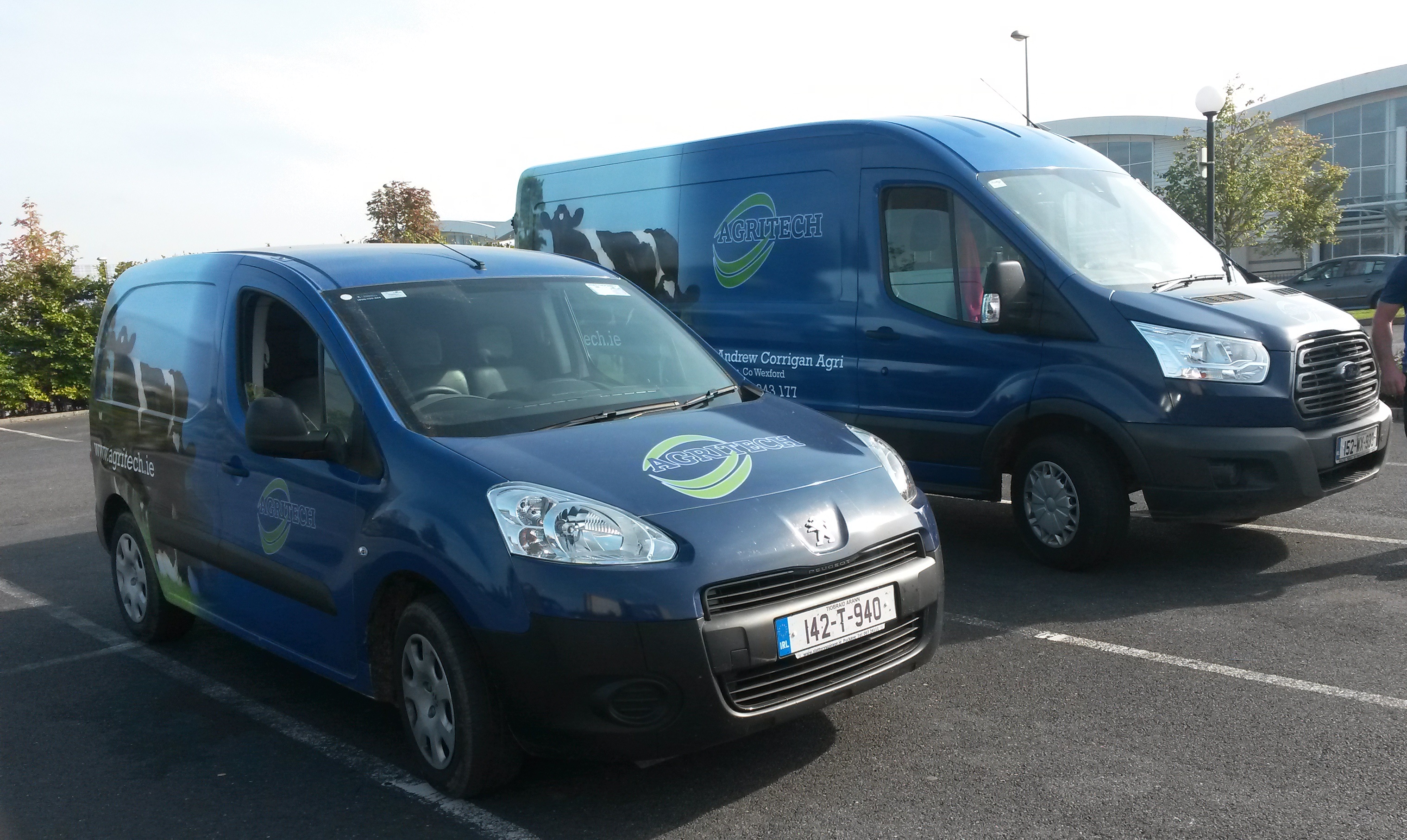 Rolling out new Agritech van livery